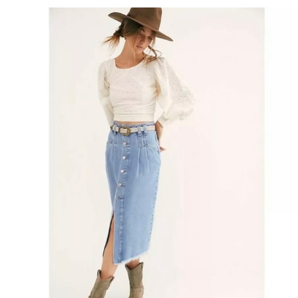 NWT Free People High Waisted Skirt